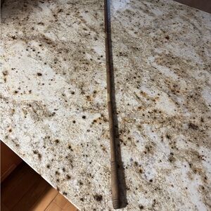 Vintage Wood Brass Bore Cleaning Rod